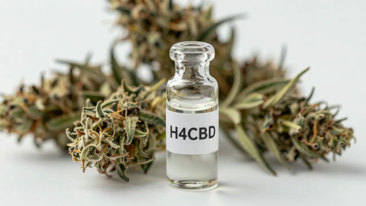 Srovnání přírodního CBD květu a laboratorního H4CBD extraktu