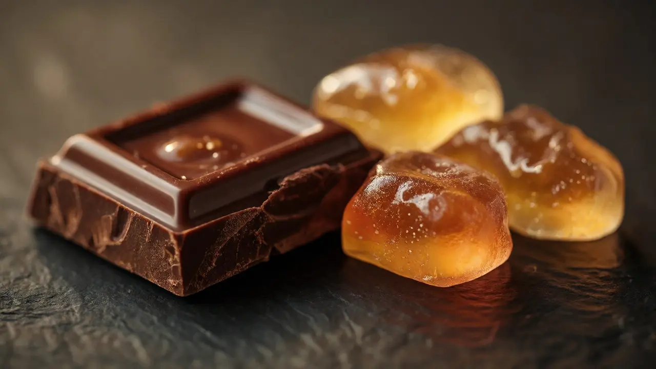 Čokoládové edibles vs. gummies: Které konopné dobroty účinkují silněji?