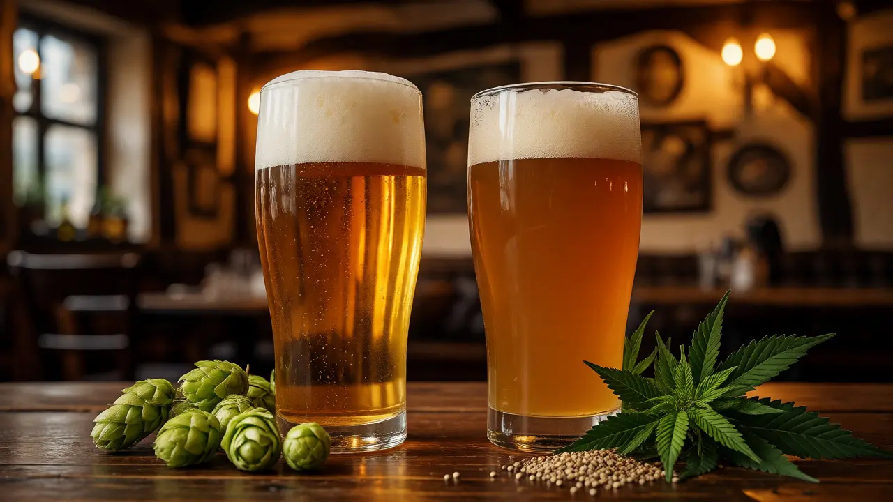 Můžete použít konopí místo chmele v pivu? Průvodce konopným pivem